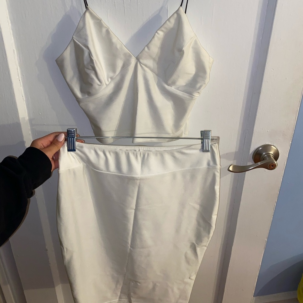 Two Piece Skirt and Spaghetti Strap Top